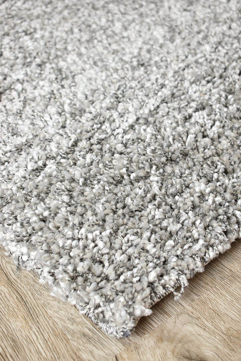 Light Pepper Shaggy Runner Rug