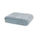 Microplush Steel Blue Throw