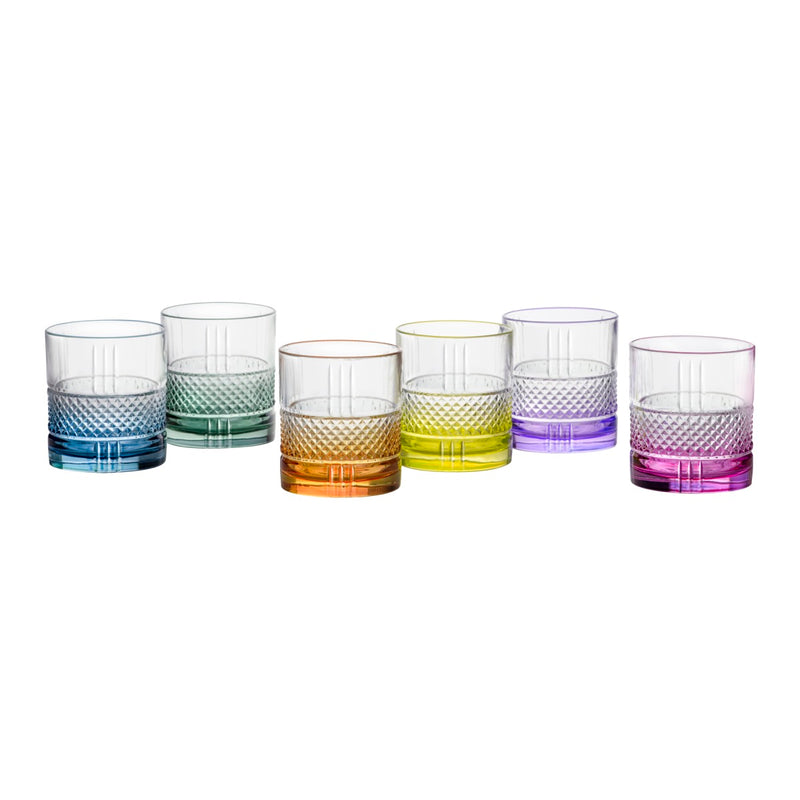 Brillante 6 Piece DOF Tumbler Glass Set 340ml
