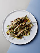 White Album Round Flared Coupe Plate 240mm