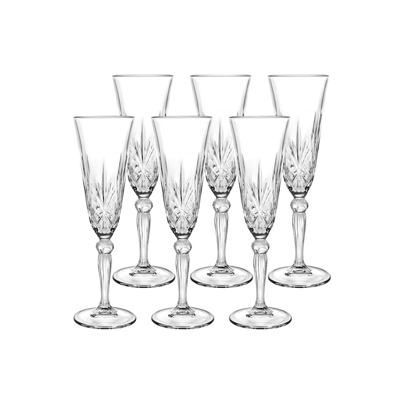 Melodia Champagne Flute Glass 160ml