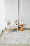 Serenade Shilo Silver Rug