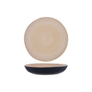 Terres De Reves Misty Grey/Dark Blue Round Pasta Plate 235x45mm