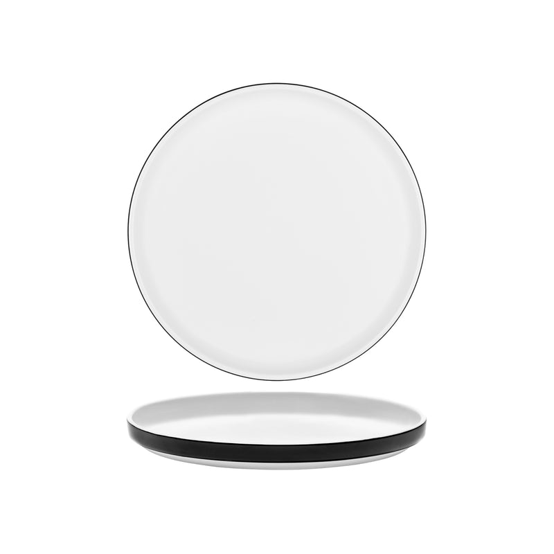 Passe Partout Black Glazed Partout Plate 260mm