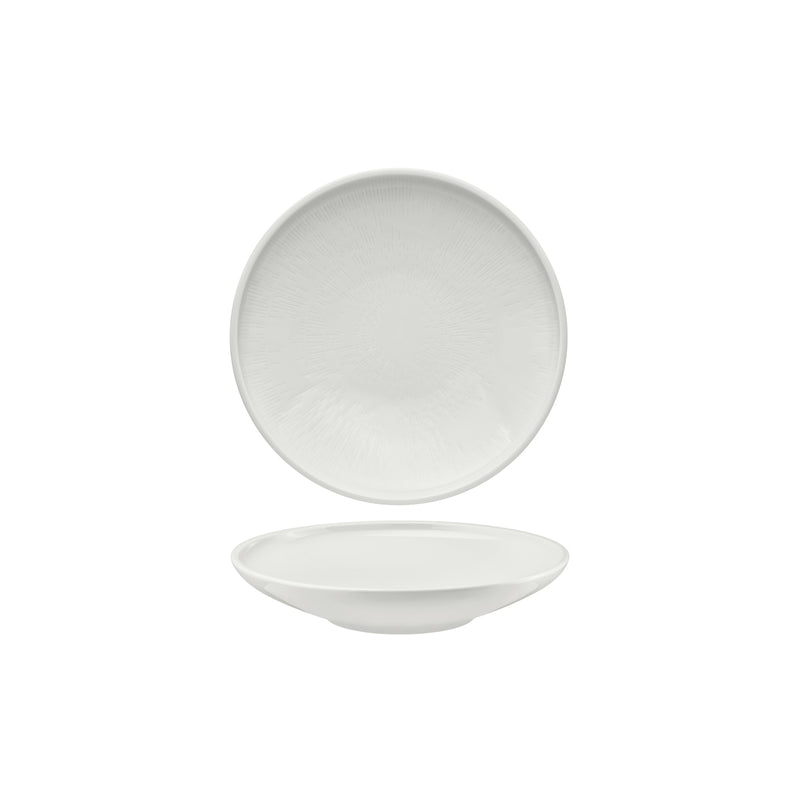 Shiro Relief Deep Coupe Plate 210mm