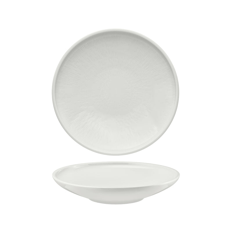 Shiro Relief Deep Coupe Plate 260mm