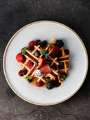 Tablekraft Soho White Pebble Round Plate 257mm