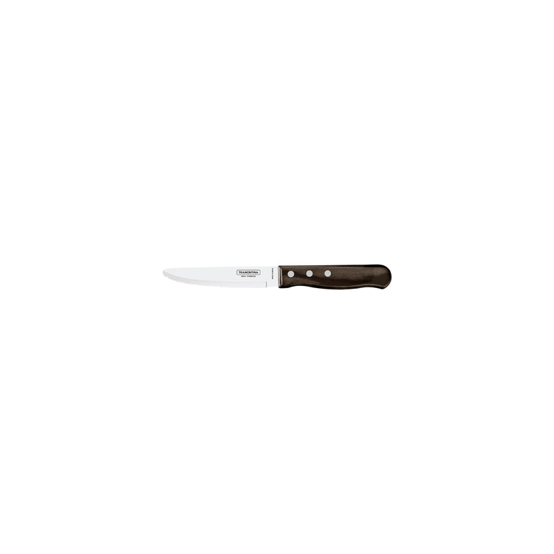 Churrasco Serrated Brown Steak Knife 152mm