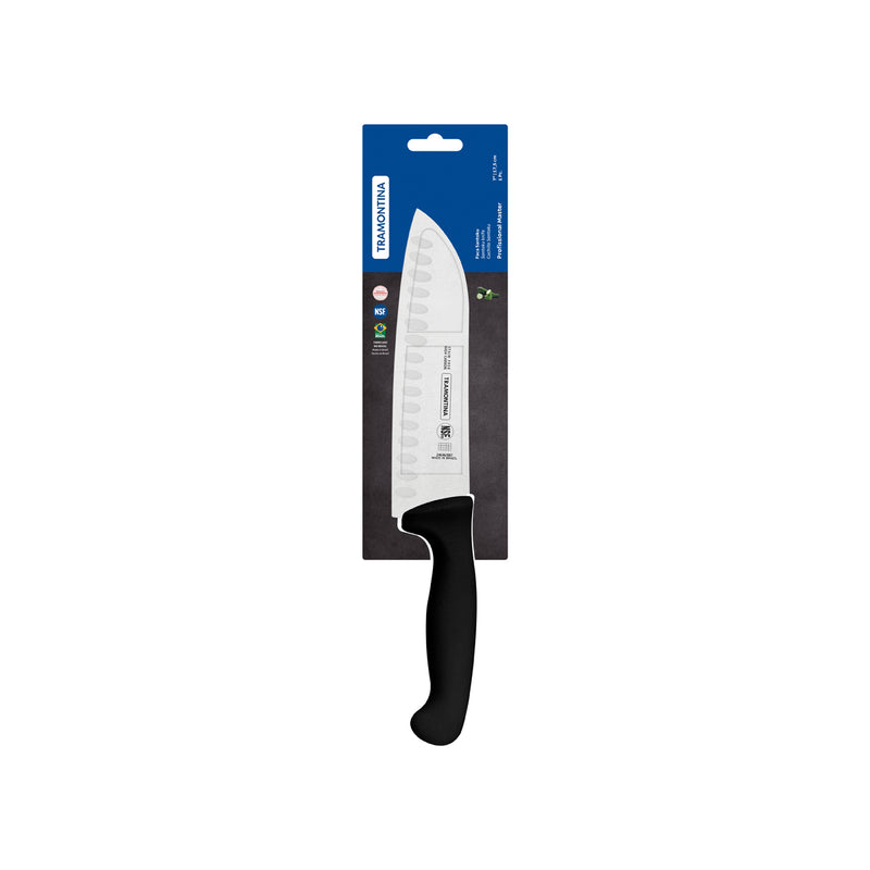 Professional Master Fluted Santoku Knife 170mm
