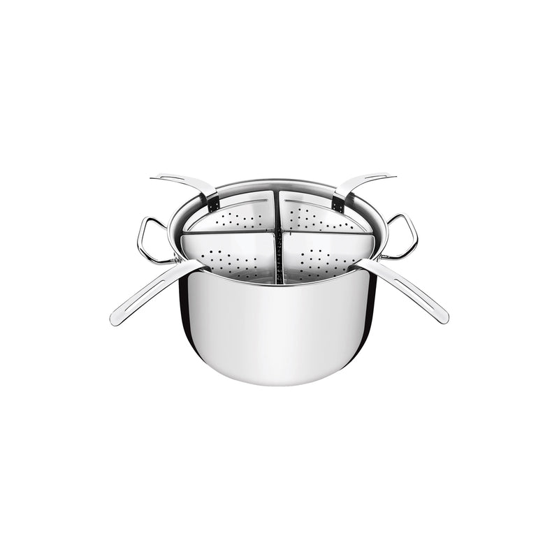 Professional Stockpot with Pasta Insert 300mm, 13.5lt