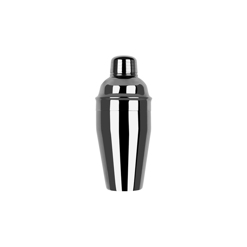 Classic Club Gun Metal 3 Piece Cocktail Shaker Set 300ml