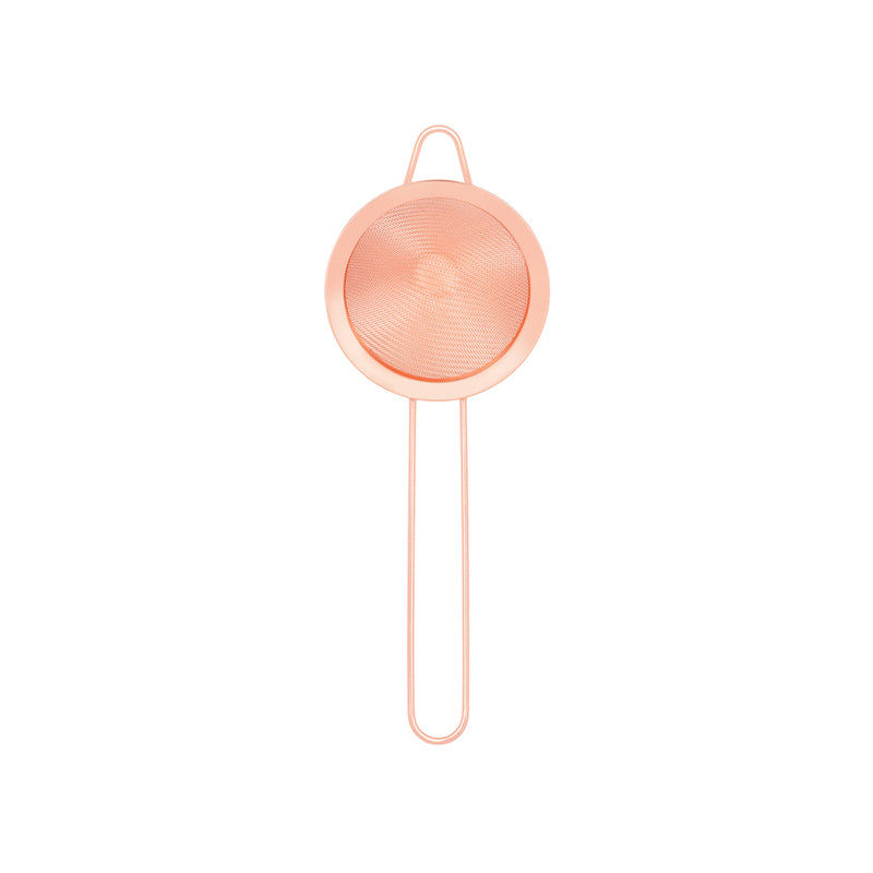 Rose Gold Snub Nose Mesh Strainer 234x85x40mm
