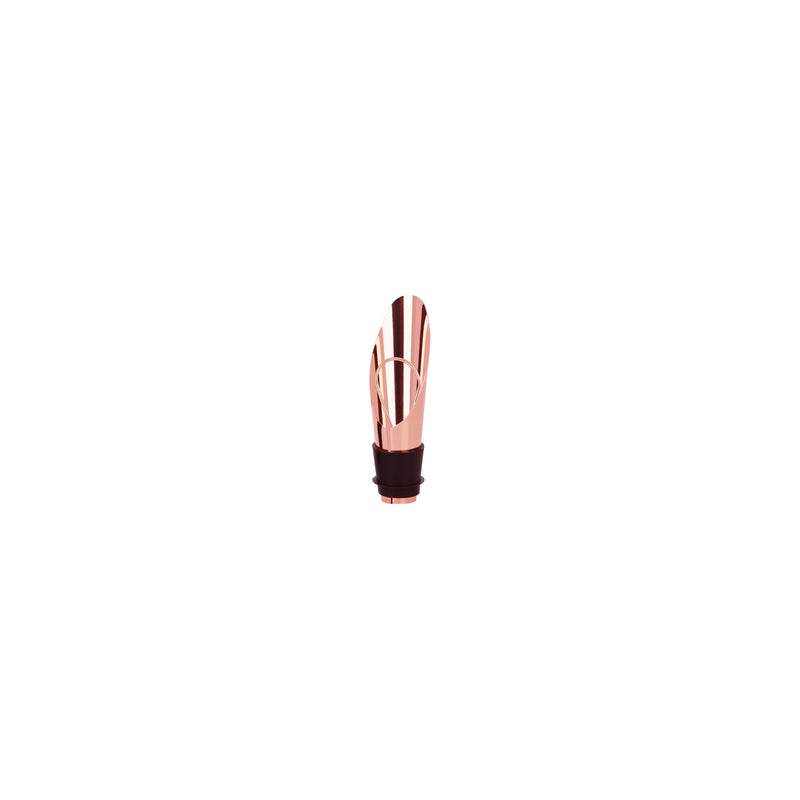 Rose Gold Wine Stopper with Pouring Spout 76x22mm