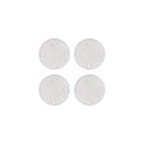 White Marble Coasters (4 Pieces) 100x100x6mm