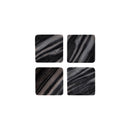 Dark Grey Marble Coasters (4 Pieces) 90x90x6mm