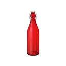 Oxford Red Swing Top Bottle 1.0lt