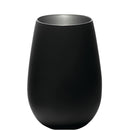 Stolzle Olympic Matt Black & Silver Tumbler 465ml