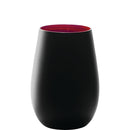 Stolzle Olympic Matt Black & Red Tumbler 465ml
