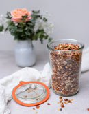 Complete Weck Glass Jar with Lids & Seals 850ml 100x147mm (743)