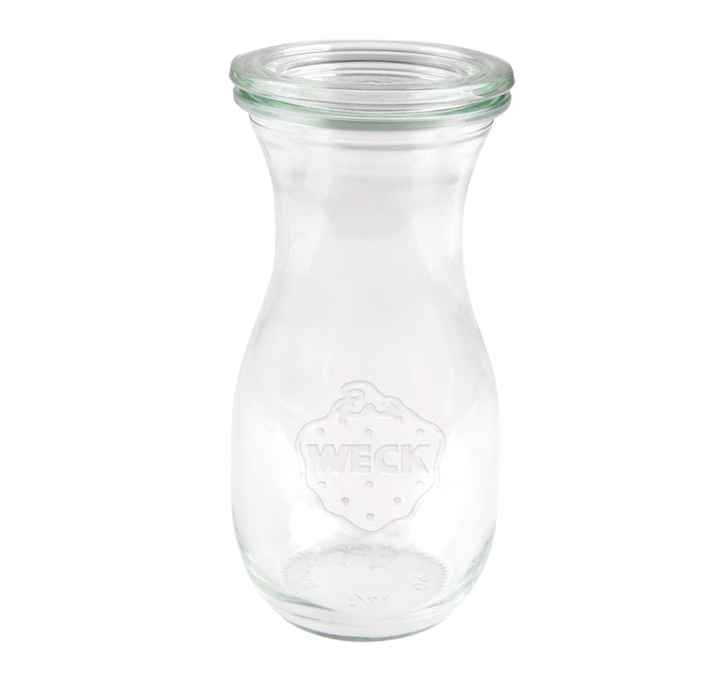 Weck Bottle Glass Jar with Lid 290ml 60x140mm (763)