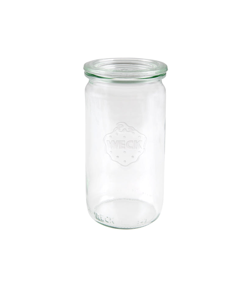 Weck Cylinder Glass Jar with Lid 340ml 60x130mm (975)