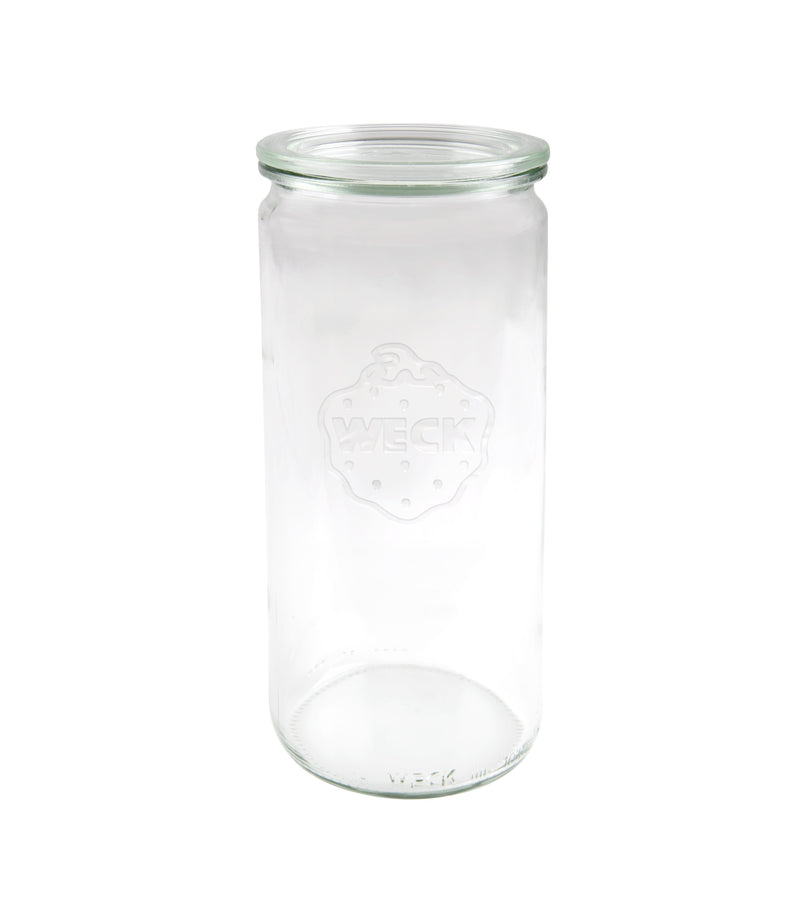 Weck Cylinder Glass Jar with Lid 1040ml 80x210mm (908)