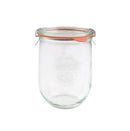 Complete Weck Glass Jar with Lid 1062ml 100x147mm (745)