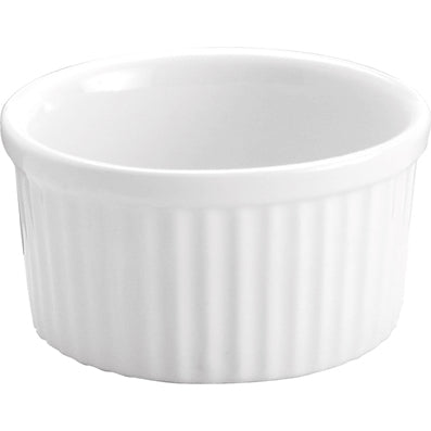 Vitroceram White Souffle Dish 85mm/120ml