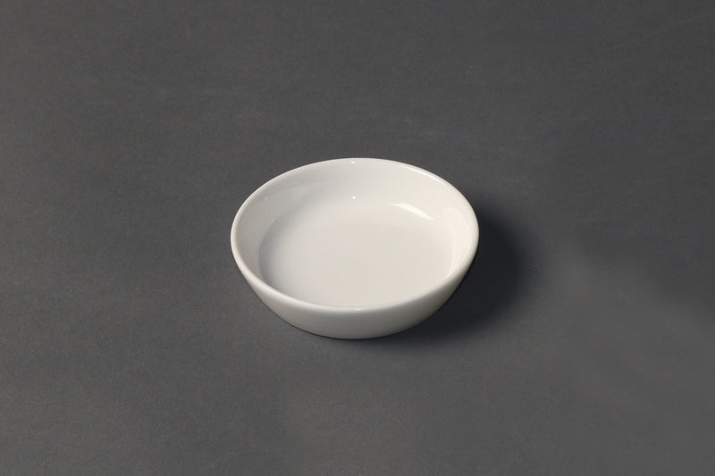 White Album Round Sauce Dish 84x20mm