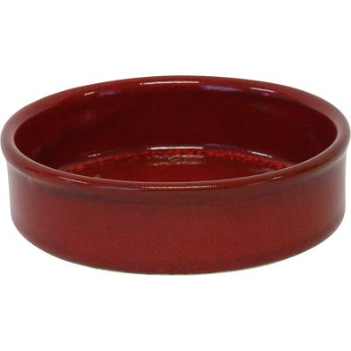 Artistica Reactive Red Round Dish/Tapas 120x30mm