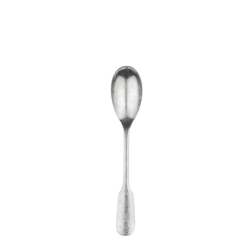 Charingworth Fiddle Vintage Satin Dessert Spoon