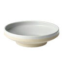 Tablekraft Soho White Pebble Round Footed Bowl 230x68mm