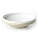 Tablekraft Soho White Pebble Round Footed Bowl 153x50mm