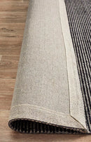Allure Black Hand Loomed Rug Rug Culture