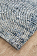Allure Indigo Hand Loomed Rug Rug Culture