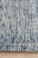 Allure Indigo Hand Loomed Rug Rug Culture