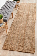 Natural Fiber Barker Runner Rug Culture