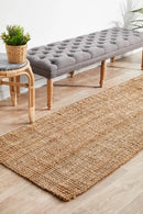 Natural Fiber Barker Runner Rug Culture