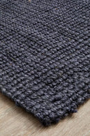 Natural Fiber Navy Rug Rug Culture