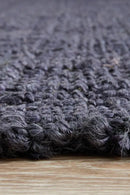 Natural Fiber Navy Rug Rug Culture