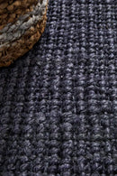 Natural Fiber Navy Rug Rug Culture