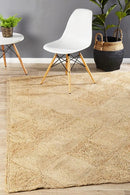 Natural Fiber Hatch Rug Rug Culture