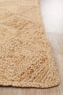 Natural Fiber Hatch Rug Rug Culture