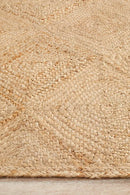Natural Fiber Hatch Rug Rug Culture