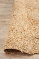 Natural Fiber Hatch Rug Rug Culture
