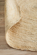 Jute Natural Bleached Round Rug