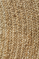 Jute Natural Natural Round Rug