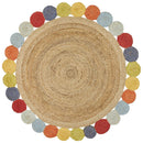 Lymon Jute Round Rug