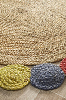 Lymon Jute Round Rug