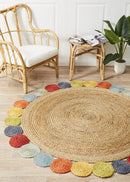 Lymon Jute Round Rug